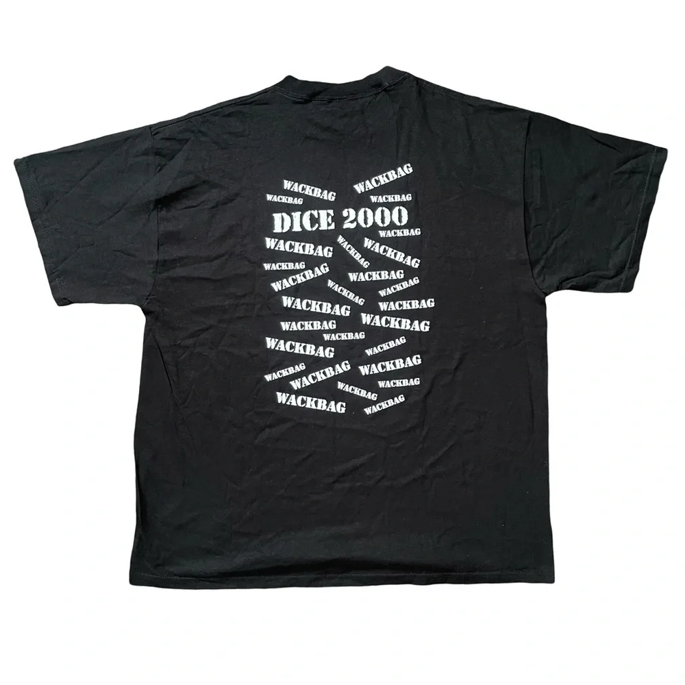Vintage Andrew Dice Clay Comedian Wackbag 2000 Tour Double-Sided Graphic Tee XL - Picture 2 of 5